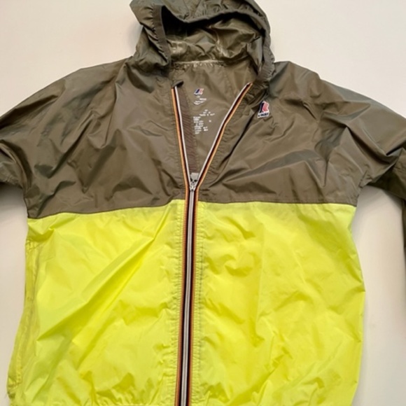 Unisex K-Way rain jacket designed specifically for Crewcuts at J-Crew. - Picture 4 of 11